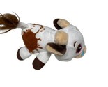 Cutertitos Cow Brown White Beanbag  5 inches Sewn in Eyes No Tags  Plush - $9.22