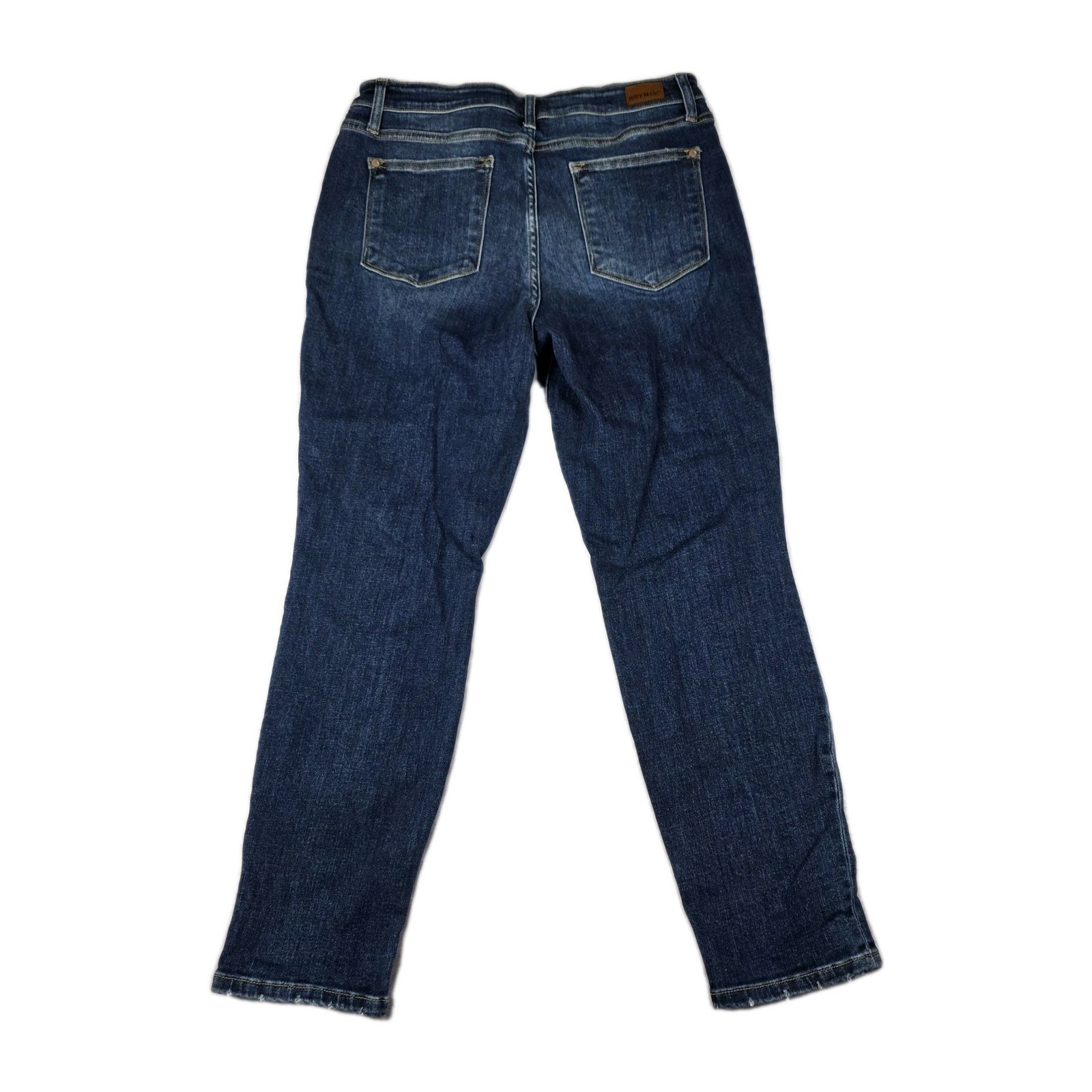 Judy Blue Jeans Womens Size 13/31 Boyfriend Fit High Rise Dark Wash Blue Denim  Item image 2