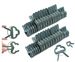 Kovot 100 Pcs Plant Support Clips, Available in 2 Sizes: Small 1.25&quot; - Large 1.7 - £9.60 GBP