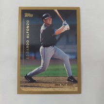 1999 Topps Gold Border Edgardo Alfonzo #13 New York Mets Baseball Card NM - £0.88 GBP