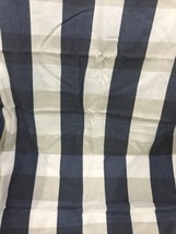 Restoration Hardware Baby & Child Standard Windsor Woven Plaid Sham Navy Blue - $15.00