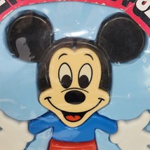 Vintage Illco PRE-SCHOOL Walt Disney Mickey Mouse 3-D Plastic Puzzle Complete - £29.30 GBP
