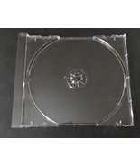 LOT OF 20 NEW CLEAR CD Jewel Case Trays WITH BACK COVERS - £10.19 GBP