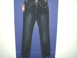 NEW Twelve K Jeans Women&#39;s Size 5 Slim Dark Wash Blinged Back Pockets - £18.60 GBP