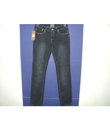 NEW Twelve K Jeans Women&#39;s Size 5 Slim Dark Wash Blinged Back Pockets - £18.64 GBP