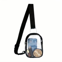 One-shoulder Shoulder Bag, Waterproof Chest Bag For Travel, Events, Concerts - £19.70 GBP