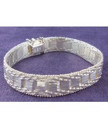 Sterling Silver Link Bracelet Italy - £75.28 GBP