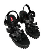 Union Bay women&#39;s Lexie Black Y2K Slingback Chunky 4&quot; Heel Sandals size ... - €18,87 EUR