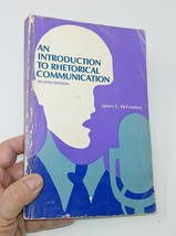 An Introduction to Rhetorical Communication by James C. McCroskey 2nd ed... - $9.90