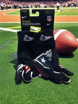Nike Sphere Stadium Football Gloves New England Patriots Adult Size L - €25,57 EUR