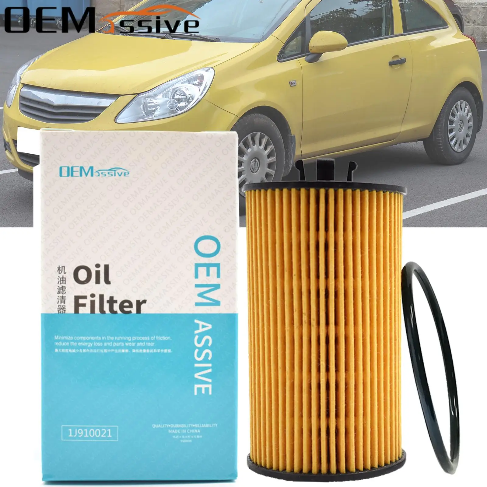 Oil Filter For Opel Vauxhall Corsa D E S07 X15 2006 - 2017 A10/Z10/Z12XEP A14XEL - £11.96 GBP