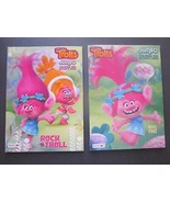 Dreamworks Trolls 2 Jumbo Coloring &amp; Activity Books Rock N&#39; Troll &amp; HUG ... - £4.19 GBP