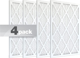Enviroflow 14x30x1 Pollen and Dust Control Electrostatic Air Filter, Pack of 4 - $44.54