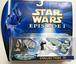 Micro Machines Star Wars Episode I Collection IV 1998 Galoob: NEW: Vehicle/Figur - $14.84