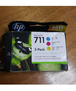HP 711 3-pack 29-ml Cyan/Magenta/Yellow DesignJet Ink Cartridges - $49.99