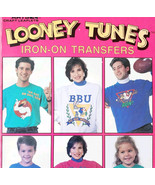 1993 Looney Tunes Iron On Transfer Book PB Vintage 1st Edition Home Craf... - $68.51 CAD