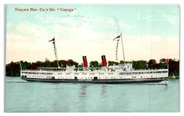 Niagara Steamer Cayuga Postcard Boat - £34.54 GBP