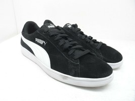 PUMA Men&#39;s Smash v2 Athletic Casual Shoes Black/White Size 12M - £34.16 GBP