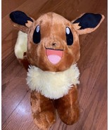 Build A Bear Pokemon Eevee Fox Plush Stuffed Animal 16&quot; 2017 BAB - $18.00