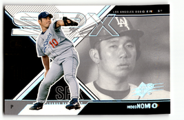 2003 SPx #57 Hideo Nomo NM-MT Dodgers - $1.73