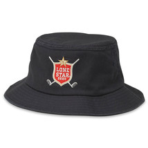 Lone Star Beer Logo Patch Bucket Hat Blue - £19.76 GBP