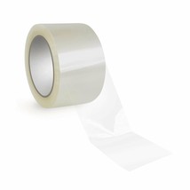 24 Rolls Of Economical Clear Box Sealing Tape 3&quot; x 110 Yds Thickness - $122.73