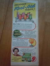 Vintage Kool-Aid Treats Print Magazine Advertisement 1945 - $6.99