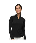 NWT Ladies BELYN KEY Onyx Black BK Mock Long Sleeve Golf Shirt S M L XL - €43,05 EUR NWT Ladies BELYN KEY Onyx Black BK Mock Long Sleeve Golf Shirt S M L XL - €43,05 EUR