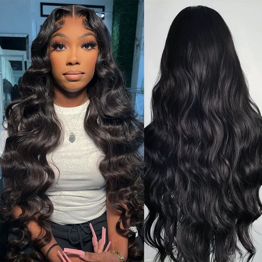 Body Wave HD Lace Frontal Wig Wear And Go Glueless Human Hair Wigs For Women 5 - £70.06 GBP+