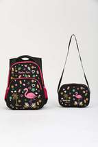 Black Flamingo Primary School Bag + Lunch Box Girls - £59.87 GBP