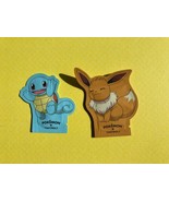 1997 TonyMoly Face Gel Pokemon Evee & Squirtle Collectable Nintendo Sample Size - $15.00