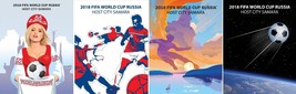 2018 Fifa World Cup Russia Poster Sport Event Art Print 4 Possible Designs Print - £9.51 GBP+