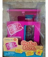 Boxy Girls Pink Peek A Box Unbox Online Shopping Surprises 4&quot; Doll+ Acce... - £4.55 GBP