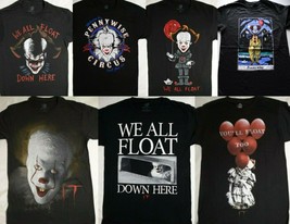 It The Movie We All Float Pennywise The Clown T-Shirt - £6.38 GBP+