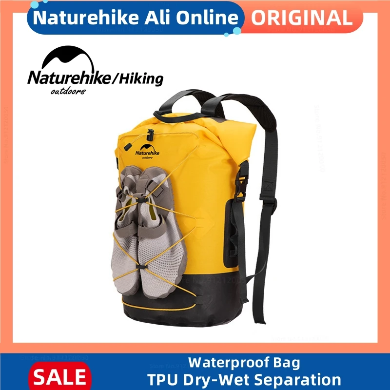 Naturehike Dry &amp; Wet Separation Waterproof Bag IPX6 Outdoor Camping Storage Bag  - £163.81 GBP