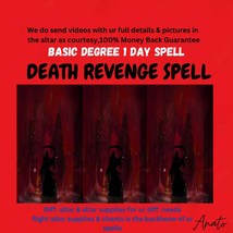 Death Spell, Worst Death Spell, Vengence Spell, Health Revenge Spell, Karmic - £496.52 GBP