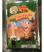 2010 Disney Phineas and Ferb Play Pack Grab &amp; Go Activity Book  *NEW* tt1 - $189.87 MXN
