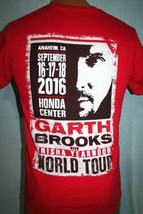 GARTH BROOKS 2016 Anaheim CA World Concert Tour T-SHIRT S Country Music - £10.27 GBP