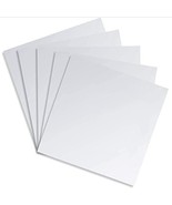 Flexible Shiny Metallic Sheets for Arts and Crafts (Silver, 11.8 in, 5 P... - £17.59 GBP