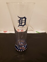 Detroit Tigers Beer Glass 7&quot; Logo MLB 2007 - $17.97