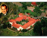 Home of Richard Nixon Aerial San Clemente California UNP Chrome Postcard... - $3.51