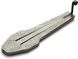 Jew&#39;s Harp Russian Vargan Glazyrin Alloy Steel Silver NEW - £56.27 GBP
