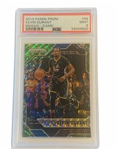 Kevin Durant Mosaic Camo Prizm 2013 PSA 9 POP 2 Nets serial 2/25 insert RARE - £1,145.95 GBP