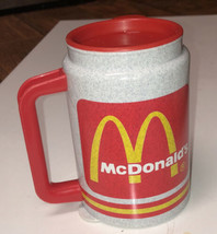 Mcdonalds Classic Yellow &amp; Red W/ Speckled Gray Promo Whirley Plastic Mu... - £18.40 GBP