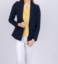 Central Park West crepe blazer in Navy - £114.42 GBP