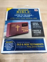 Wonder Bible Kjv Rechargeable Audio Player Includes Usb Charging New In Box - £25.53 GBP