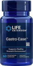 Life Extension Gastro-Ease 60 Vegetarian Capsules - $34.56