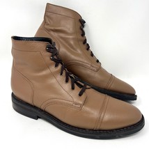 Thursday Boot Co Men’s Captain Cap Toe Boot Sz 12 Painted Matte Brown Le... - $94.77 CAD