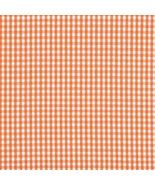 1/8" Orange Gingham Check 60" Poly/Cotton Yarn Dyed Fabric by the Yard D... - €6,91 EUR 1/8" Orange Gingham Check 60" Poly/Cotton Yarn Dyed Fabric by the Yard D... - €6,91 EUR