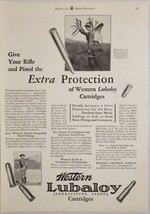1929 Print Ad Western Lubaloy Rifle Cartridges 40 Pt Caribou Rack East Alton,IL - £11.08 GBP